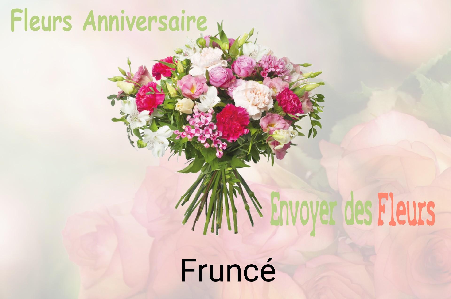 Bouquet de fleurs d’anniversaire livré à Fruncé