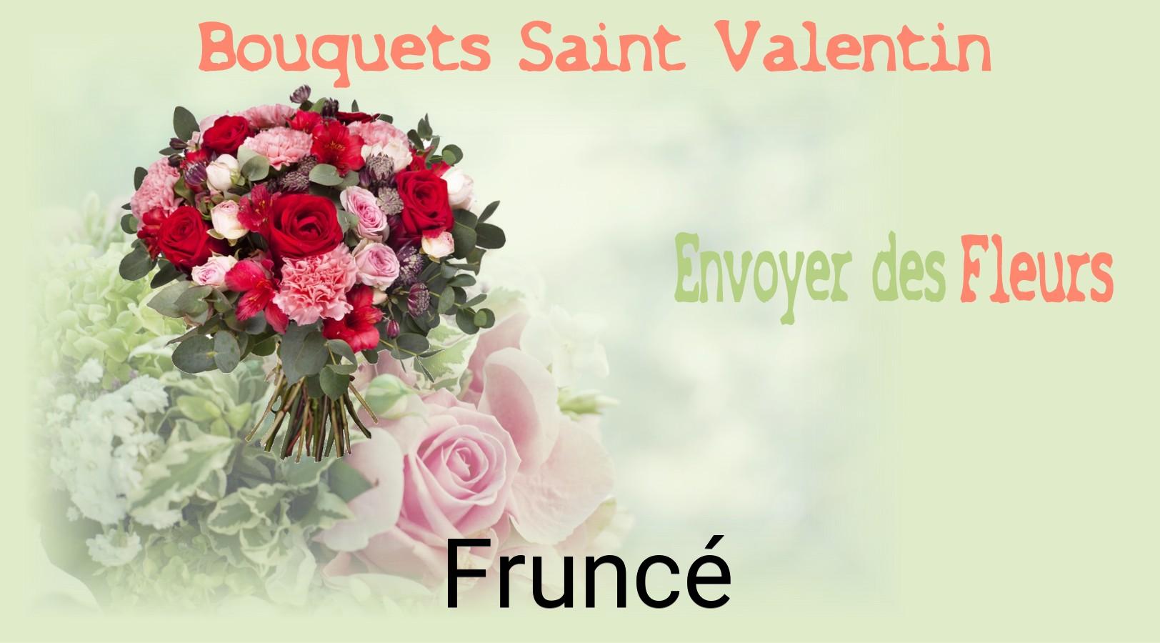 Roses de Saint-Valentin livrées à Fruncé